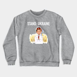 Stand with Ukraine Crewneck Sweatshirt